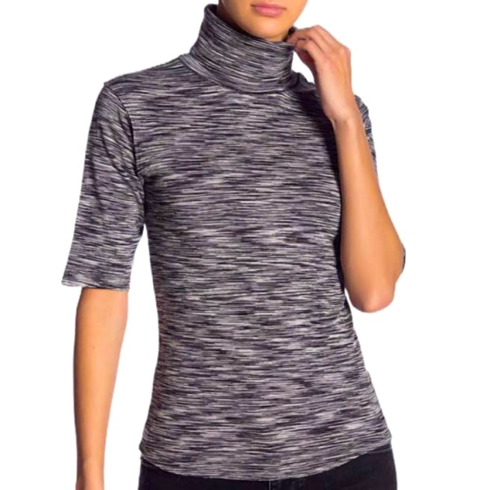 Free People Sunshine Space Dyed Turtleneck